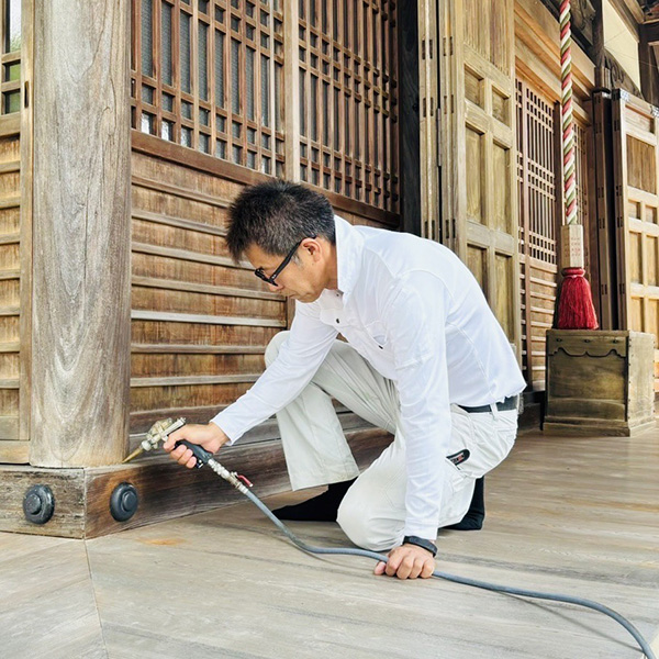 木部動力注入処理